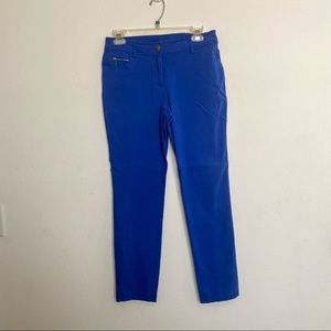 PETITE METAPHOR BLUE PANTS SIZE 8P